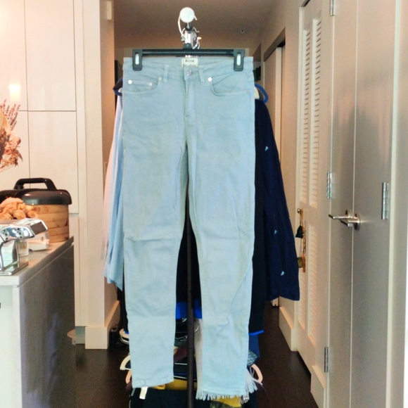 Acne Studios Light Grey Jeans - Picture 1 of 12